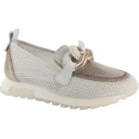 Hispanitas pour femme. HV264834 Baskets Oregon blanc cassé (37), Marron, Plat, Aucun, Casuel