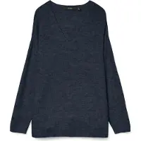 Vero Moda Pull-over 'Lefile' bleu marine