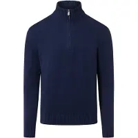 Nils Sundström Pull-over bleu marine