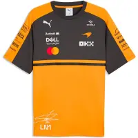 Puma Mclaren Lando Norris Replica Short Sleeve T-shirt Orange XL Homme