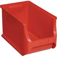 Allit 456281 bac à bec ProfiPlus Box 4H, en PP, rouge