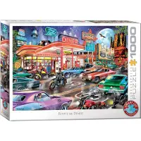 Eurographics Puzzle Restaurant de la Route 66 - 1000 pièces