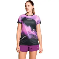 Trangoworld Cestrede Short Sleeve T-shirt Violet S Femme