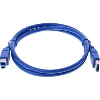 DeLOCK Câble USB A vers USB B - 1 mètre - Bleu -