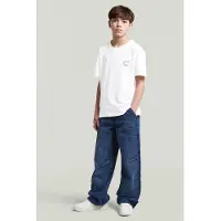 G-Star T-shirt Garçon Nifous - Blanc - Garçon