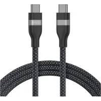 Anker Câble Usb-c Vers Usb-c Tressé Bio Souple 09 M 240 W Noir