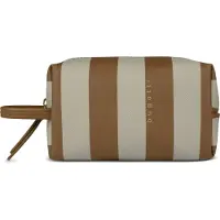 Bugatti Trousse de maquillage 'Cleo' cognac / gris foncé