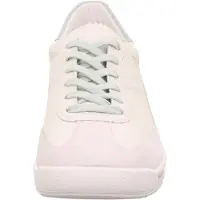 Legero Baskets basses 'Alia' vert pastel / rosé / blanc cassé