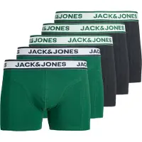 Jack & Jones Boxers 'JACNolan' vert / noir / blanc