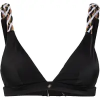 BOSS Top de bikini avec bretelles tressées à rayures emblématiques
