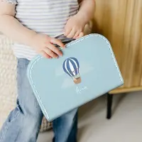 Yoursurprise Valisette enfant personnalisable - Bleu - Medium