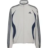Adidas Veste mi-saison 'Teamgeist Adicolor Track' gris / vert foncé