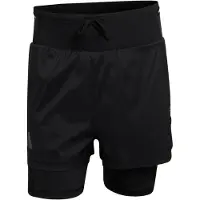 Adidas Pantalon outdoor 'Xploric' gris foncé / noir