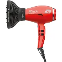 Parlux Alyon Air Ionizer Tech Eco Friendly Rouge- sèche-cheveux avec diffuseur