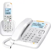 Alcatel Dec Xl785 Combo Landline Phone Blanc One Size / EU Plug 220V