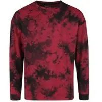 R.e.d. by emp T-shirt manches longues de - Haut Tie Dye - M - XXL - pour Homme - noir/rouge foncé - Taille M