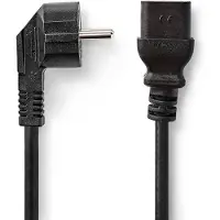Nedis Câble d'alimentation Type F (CEE 7/7) Mâle IEC-320-C19 Coudé Droit