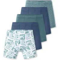 Schiesser Sous-vêtements bleu foncé / vert / blanc