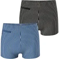Schiesser Shorts de bain ' Ocean Swim ' bleu / noir / blanc