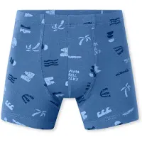 Schiesser Sous-vêtements bleu / bleu foncé