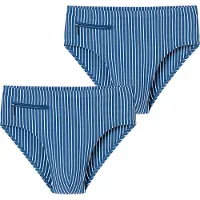 Schiesser Maillot de bain ' Ocean Swim ' bleu / blanc