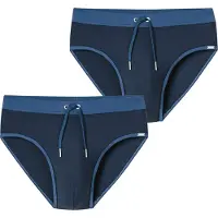 Schiesser Maillot de bain ' Ocean Swim ' bleu nuit