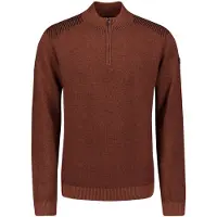 No-excess Pull-over marron châtaigne