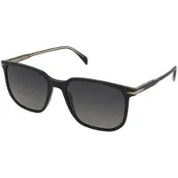 David Beckham Lunettes de soleil - - DB 1141/S 807/WJ - Polarisées - Monture Wayfarer noire - UV400