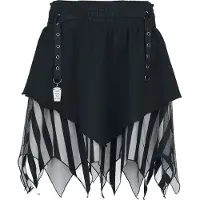Beetlejuice Jupe courte de - Never Trust the Living - XS - XXL - pour Femme - noir - Taille S