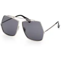Max mara Lunettes de Soleil MM0006 64/12/135 Matte palladium Front metal circle galvan WOMAN MM0006