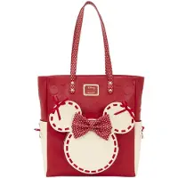 Loungefly Sac à main Disney de - Loungefly - Minnie Mouse - Rock The Dots - pour Unisexe - multicolore - Taille Standard