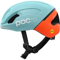 POC POCito Omne MIPS, casque de vélo, junior, indicolite blue matt/carnelian orange matt