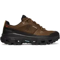 ON - Chaussures de randonnée journée - Cloudrock Low WP M Earth/Black pour Homme en Nylon - Taille 42 - Marron