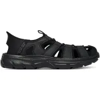 SKECHERS pour homme. 205182 Revolted SS Vartan Black (41), Noir, Plat, Lacets, Casuel, Beachwear