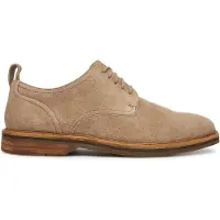 Clarks Chaussures Homme Aldwin à Lacets Grey Suede