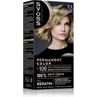 Syoss Coloration permanente Coloration permanente Teinture pour cheveux 7.1 Natural Mediumonde (Blond moyen)