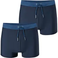 Schiesser Maillot de bain ' Ocean Swim ' bleu nuit