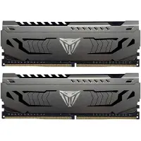 Patriot Kit Barrettes mémoire 32Go (2x16Go) DIMM DDR4 Viper Steel PC4-28800 (3600Mhz) (Noir)
