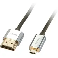 Lindy 3.0 Hdmi To Mini Hdmi Cable Hdmi 2.1 Cable 3 M Doré