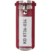 Durable Unisexe, Porte-clés, Porte-clés Porte-clés Keychain Clip, Rouge