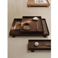 Ferm Living - Bon Plateau Large Smoked Oak