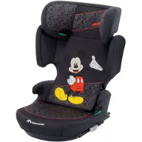Bebeconfort Disney RoadFix i-Size, Siège pour enfant, 3,5-12 ans, Siège pour enfant Mickey Mouse, Léger (4,4 kg), 14 positions d'appui-tête, Authentic Mickey