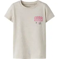 Name it T-Shirt - NnfDartiana - Mélange de Peyote - - 4 ans (104) - T-Shirt