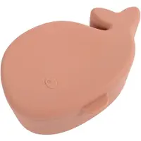 Filibabba Snackbox - La baleine Christian - 1,29 L - Misty Rose - - UneTaille - Boîte à Repas
