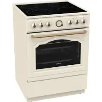 Gorenje Gecs6b70cli Vitroceramic Kitchen With Oven 4 Burners Beige One Size / EU Plug 220V