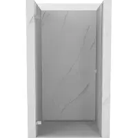 Mexen Lunar-B porte de douche pivotante gauche 85 cm, transparent, chrome - 832-085-000-01-00-L