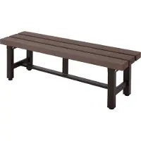 Mendler Banc de jardin en aluminium -K60