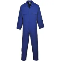 Portwest Combinaison de travail S999 Euro en polyester-coton Royal Blue Taille M