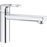 GROHE 31706000 Mitigeur monocommandé pour évier BauLoop 31706 bec moyen ZERO chrome