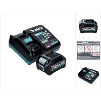 Makita Power Source Kit 40 V max. avec BL 4025 batterie 2,5 Ah XGT ( 191B36-3 ) + DC 40 RA chargeur rapide XGT LXT ( 191E07-8 )